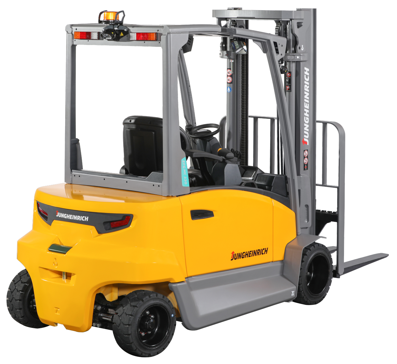 Electric Four Wheel Counterbalance Forklift Truck
